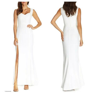 NWOT Dress The Population Monroe Side Slit Gown
